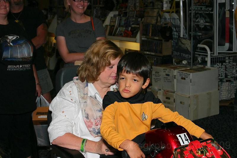 IMG_6270.jpg - Aunt Vickie and Kyle on the scooter!